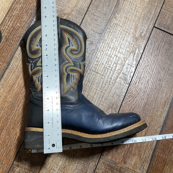 Masterson Boot Co. Navy and Black Cowboy Boots Size 6.5 - Picture 12 of 12